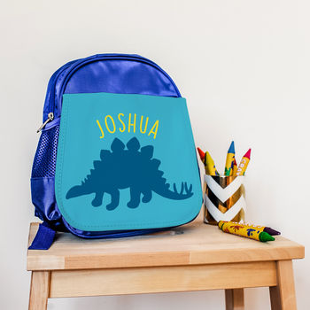 Children's Personalised Dinosaur Mini Rucksack, 4 of 11