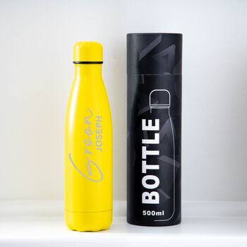 Personalised Thermos Water Bottle Wedding Gifts, 7 of 12