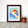 'Lido Time', Swimming Art, Limited Edition Print, thumbnail 1 of 2