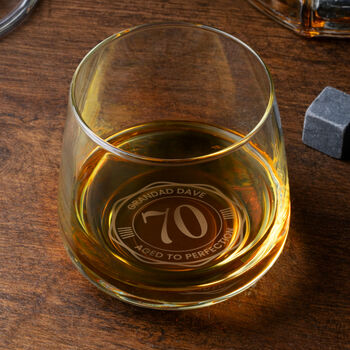 Personalised 40th Big Age Engraved Tumbler, 3 of 6