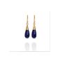 Lapis Lazuli 18 K Gold Earrings, thumbnail 7 of 7