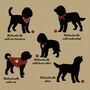 Personalised Labradoodle Print For One Or Two Dogs, thumbnail 2 of 12