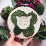 Plant Lady Is The New Cat Lady Embroidery Hoop, thumbnail 1 of 6
