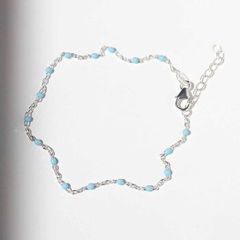 Sterling Silver Turquoise Bracelet, 2 of 6