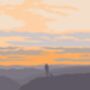 Sunrise On Dartmoor A4 Print, thumbnail 2 of 5