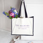 Personalised 'Mrs' Wedding Date Bag, thumbnail 1 of 6