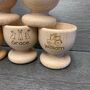 Wooden Egg Cups, thumbnail 4 of 6