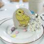 Embroidered Little Chick Egg Cosy, thumbnail 3 of 7