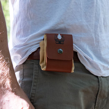 Personalised Outdoor Foraging Pouch And Notebook, 3 of 10
