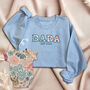 Personalised 'Dad' Appliqué Keepsake Sweatshirt, thumbnail 9 of 10