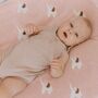 Personalised Elephant Knitted Baby Blanket, thumbnail 3 of 6