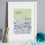 Personalised Leicester Print, thumbnail 1 of 9