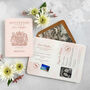 Luxury Passport Wedding Invitation, thumbnail 2 of 7