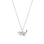 Mummy And Baby Whale Charm Necklace, thumbnail 5 of 7