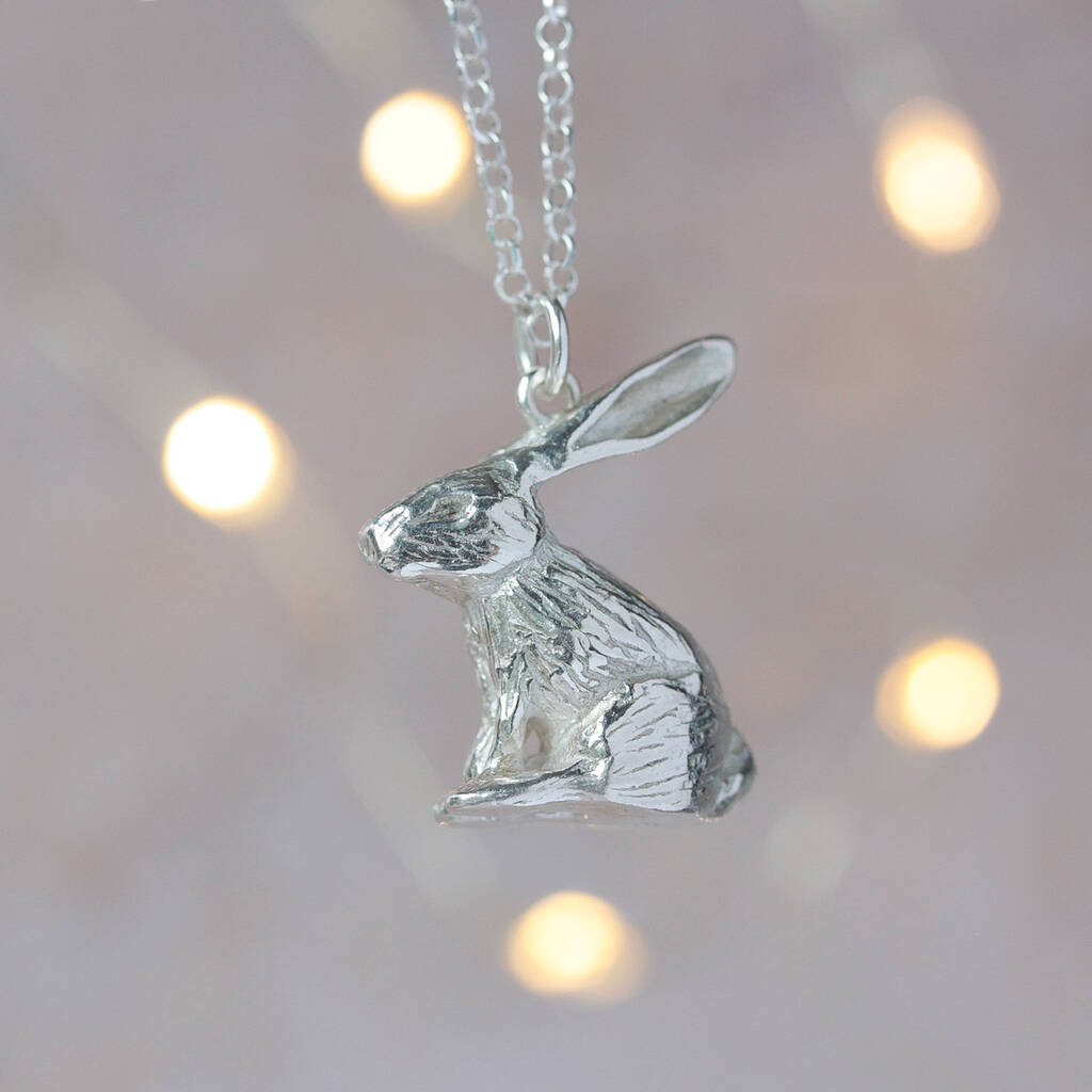 Rabbit Necklace By Astrid And Rose | notonthehighstreet.com