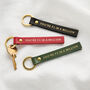 'You're F1 In a Million' Personalised Formula One Leather Keyring, thumbnail 3 of 4