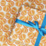 Oranges Wrapping Paper Roll Or Folded, Fruit Gift Wrap, thumbnail 1 of 2