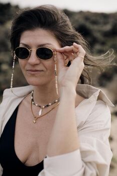Moss Pearl Glasses Chain, 4 of 12