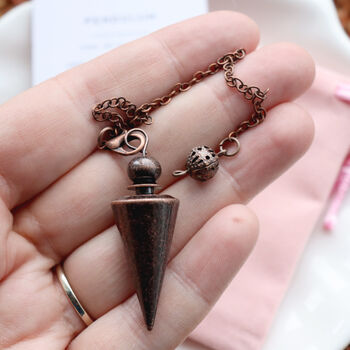 Bronze Coloured Pendulum For Divination, 5 of 5