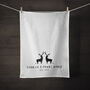 2nd Anniversary Gift Cotton Tea Towel, thumbnail 2 of 3