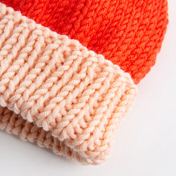 Toddler Hat Easy Knitting Kit, 4 of 8