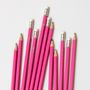 12 Personalised Premium Pink Pencils, thumbnail 1 of 2