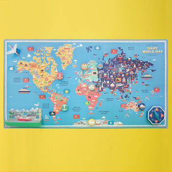 Create Your Own Giant World Map, 3 of 10