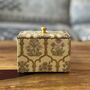 Vanity Jar, Trinket Box, Cotton Bud/ Bath Salt Storage, thumbnail 2 of 12