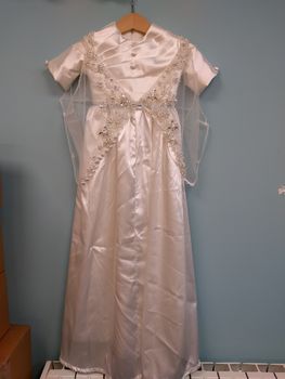 Christening Gowns From A Wedding Dress, 6 of 6