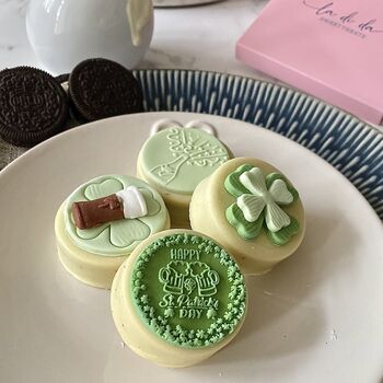 Personalised St Patrick's Day Chocolate Oreo Gift, 7 of 12