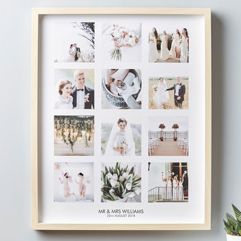 Personalised Wedding Framed Photo Print By Sophia Victoria Joy ...