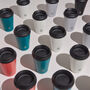 Personalised Premium Reusable Cup 12oz Teal, thumbnail 4 of 4
