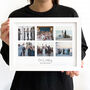 Handmade Use Your Own Wedding Photos Personalised Print, thumbnail 1 of 8