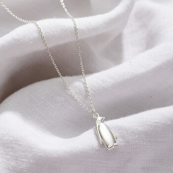 Soulmate Penguin Charm Necklace, 2 of 7