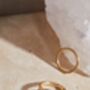 18ct White Gold Scatter Diamond Band, thumbnail 5 of 5