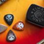 Punisher Exotic Timber Guitar Picks In A Gift Tin, thumbnail 7 of 11