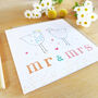 'Mr' And 'Mrs' Card, thumbnail 4 of 4