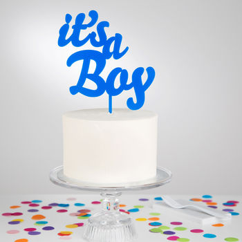 It's A Girl Or Boy Cake Topper, 2 of 4