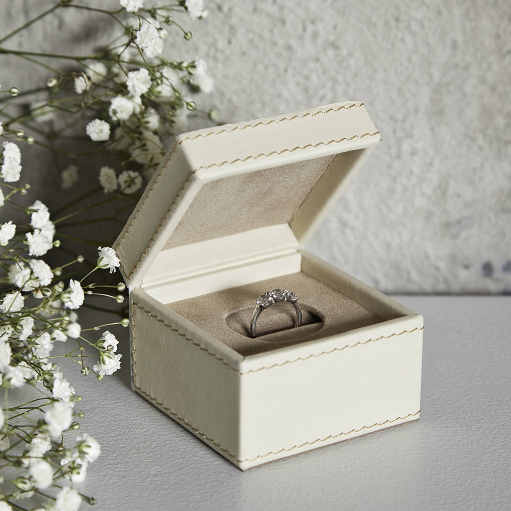 Personalised Ring Box By Life Of Riley