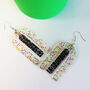 Colourful Acrylic Statement Earrings, thumbnail 7 of 12