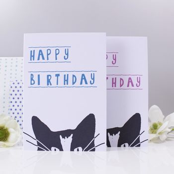 'Happy Birthday' Cat Card, 2 of 6