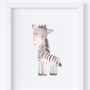 Nursery Safari Animal Baby Art Prints Set, thumbnail 8 of 10