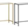Modern Tempered Glass Console Table, thumbnail 9 of 9