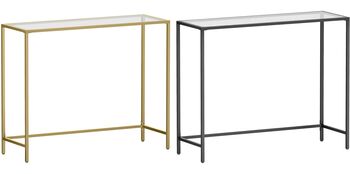 Modern Tempered Glass Console Table, 9 of 9