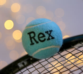 Personalised Sustainable Tennis Balls, 11 of 12