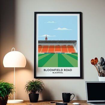 Personalised Contemporary Football Stadium Print, 12 of 12