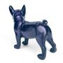 Standing French Bulldog Figurine, Purple Sparkle Finish, thumbnail 5 of 7