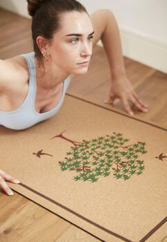The Happy Tree Cork Yoga Mat 2 Mm, 2 of 7