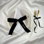 Embroidered Velvet Ribbon Place Setting, thumbnail 4 of 8