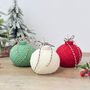 Bead Christmas Bauble Candle Festive Bauble Decoration, thumbnail 10 of 10